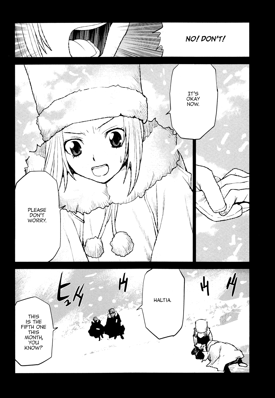 Code Geass - Shikkoku no Renya Chapter 32 page 8 - Chapter 32: Haltia's Solace