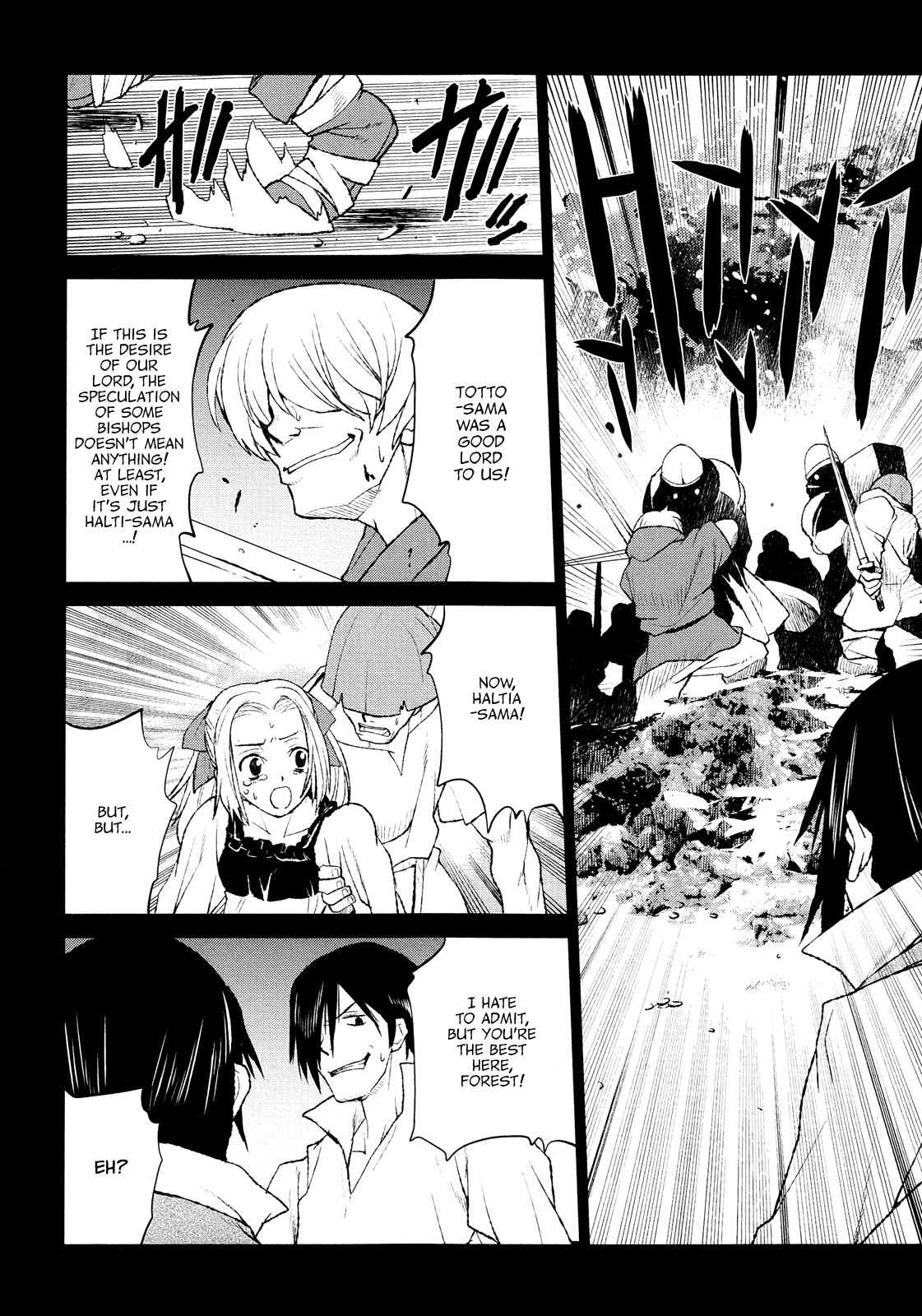 Code Geass - Shikkoku no Renya Chapter 33 page 14 - Chapter 33: Forest's Wish