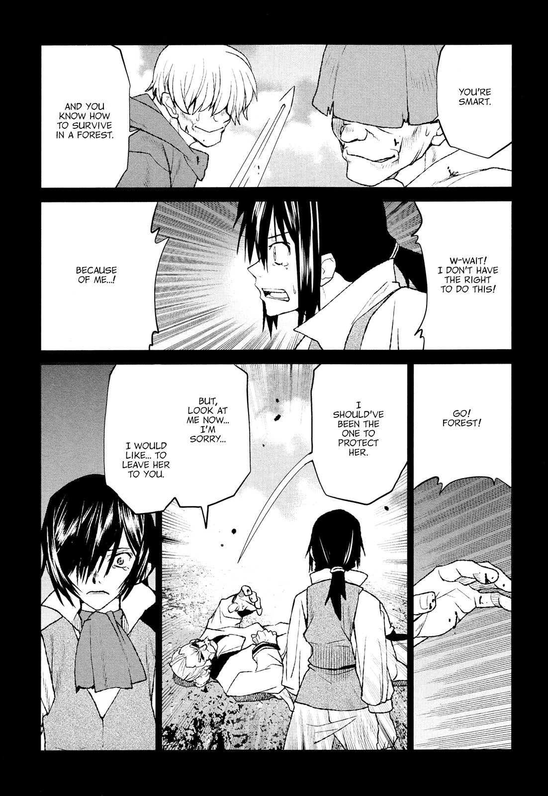 Code Geass - Shikkoku no Renya Chapter 33 page 15 - Chapter 33: Forest's Wish