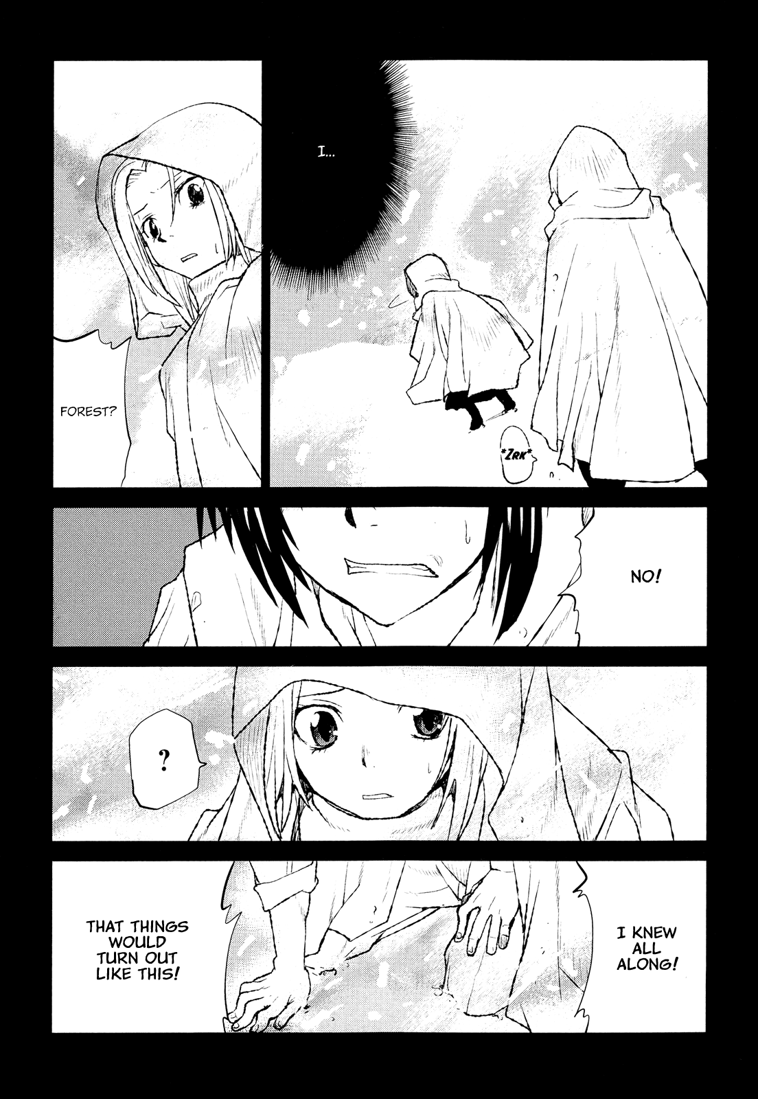 Code Geass - Shikkoku no Renya Chapter 33 page 17 - Chapter 33: Forest's Wish