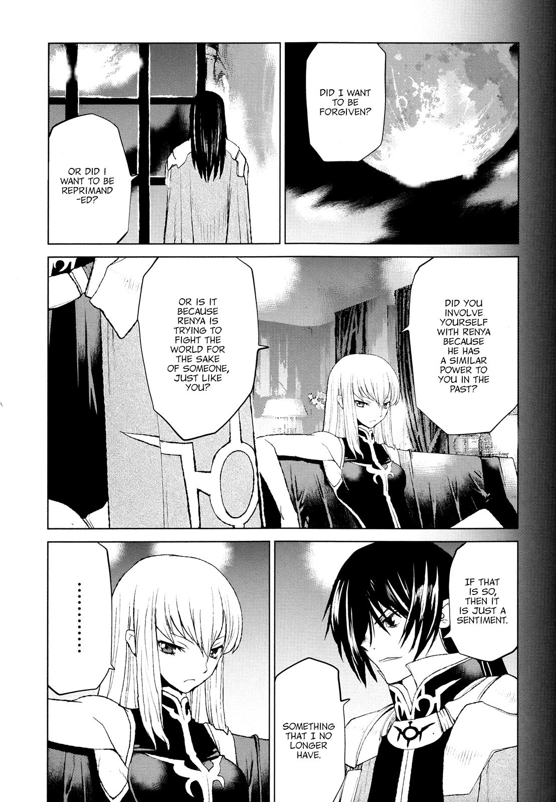Code Geass - Shikkoku no Renya Chapter 33 page 33 - Chapter 33: Forest's Wish