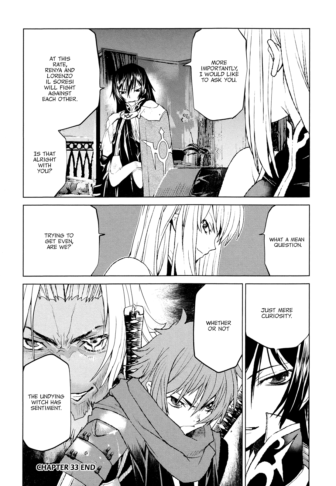 Code Geass - Shikkoku no Renya Chapter 33 page 35 - Chapter 33: Forest's Wish