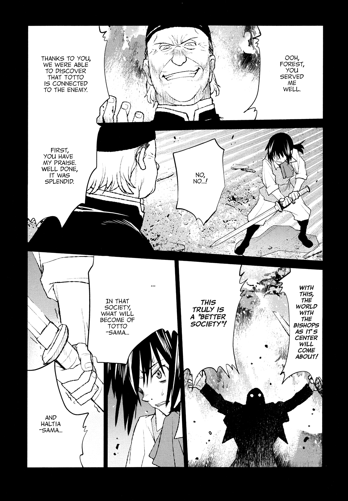 Code Geass - Shikkoku no Renya Chapter 33 page 9 - Chapter 33: Forest's Wish