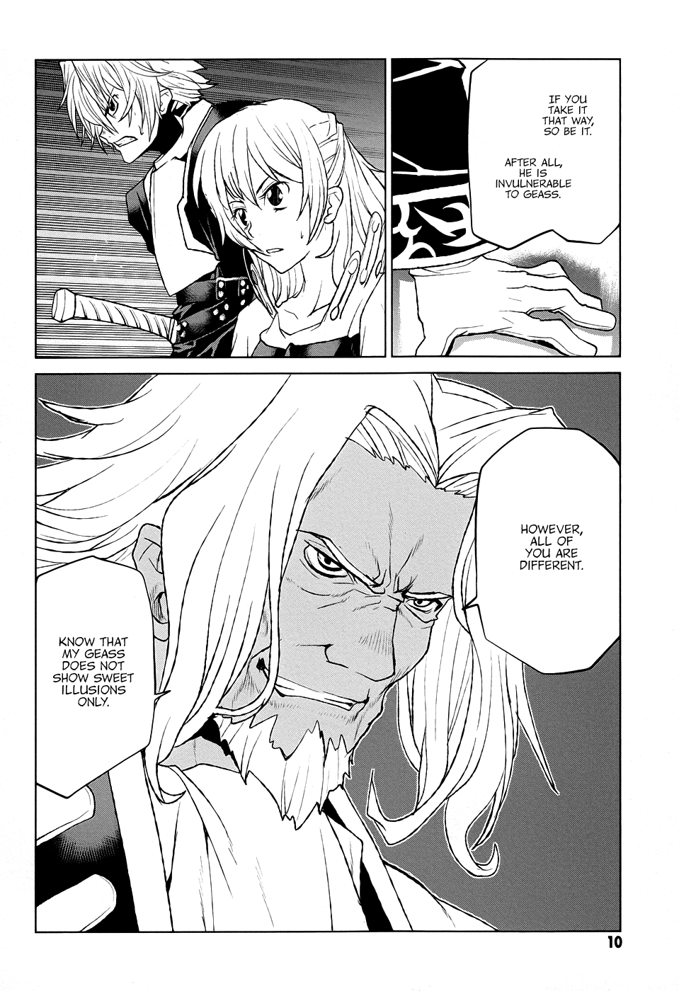Code Geass - Shikkoku no Renya Chapter 35 page 10 - Chapter 35: The Target is Geass