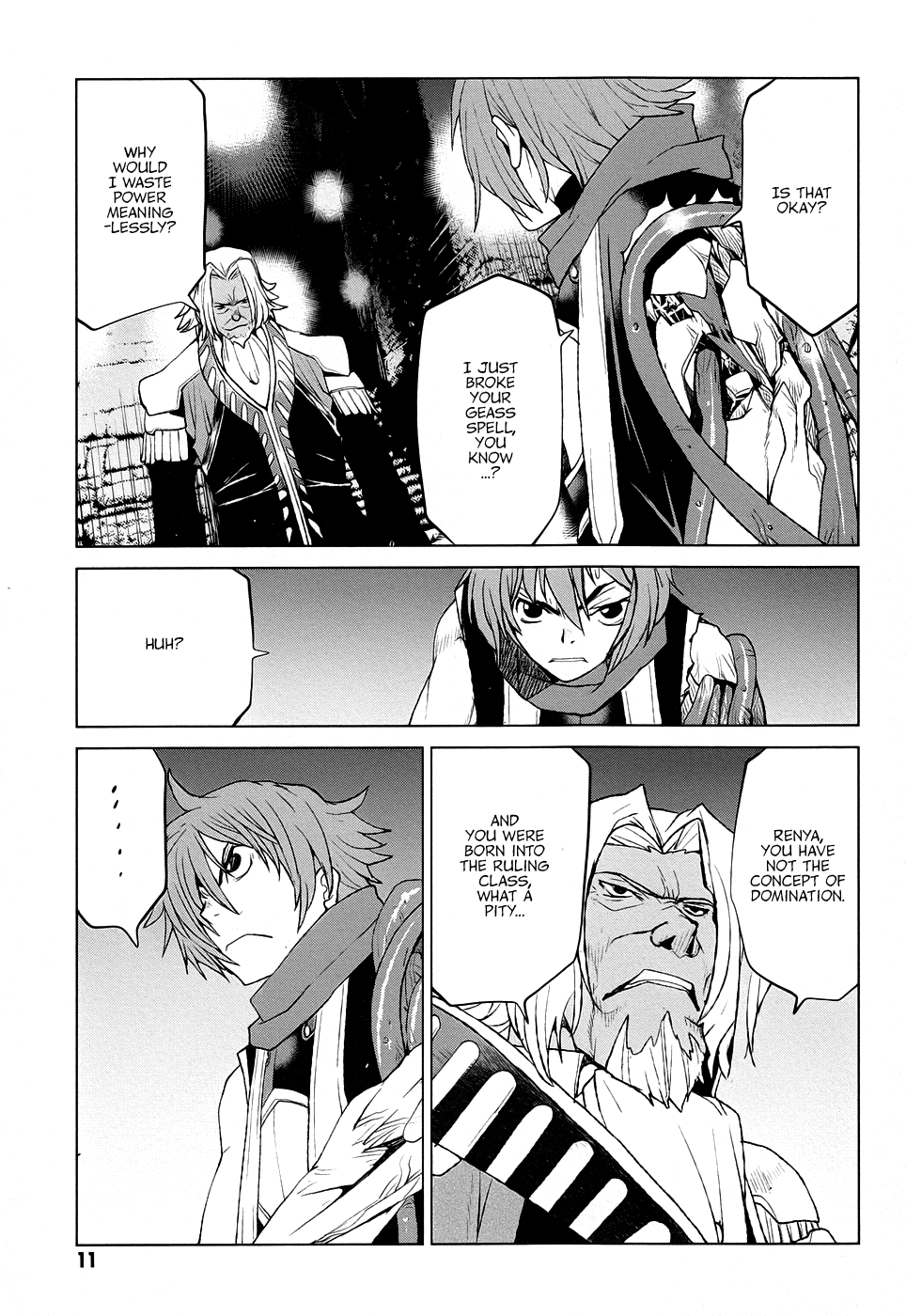 Code Geass - Shikkoku no Renya Chapter 35 page 11 - Chapter 35: The Target is Geass