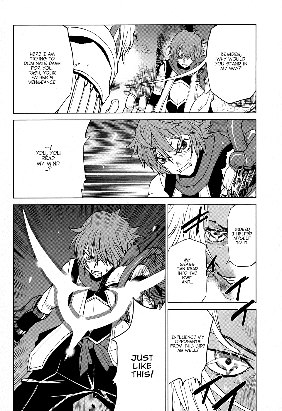 Code Geass - Shikkoku no Renya Chapter 35 page 12 - Chapter 35: The Target is Geass