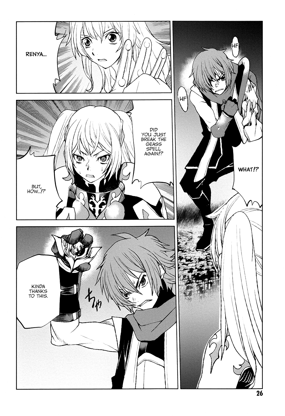 Code Geass - Shikkoku no Renya Chapter 35 page 26 - Chapter 35: The Target is Geass