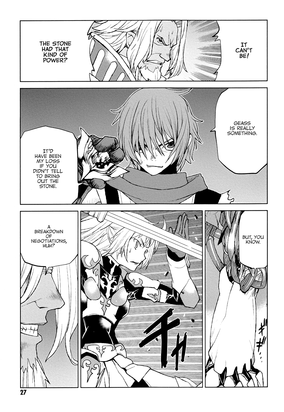Code Geass - Shikkoku no Renya Chapter 35 page 27 - Chapter 35: The Target is Geass