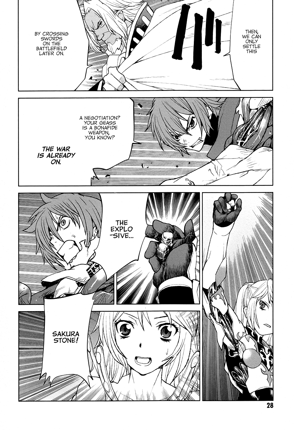 Code Geass - Shikkoku no Renya Chapter 35 page 28 - Chapter 35: The Target is Geass