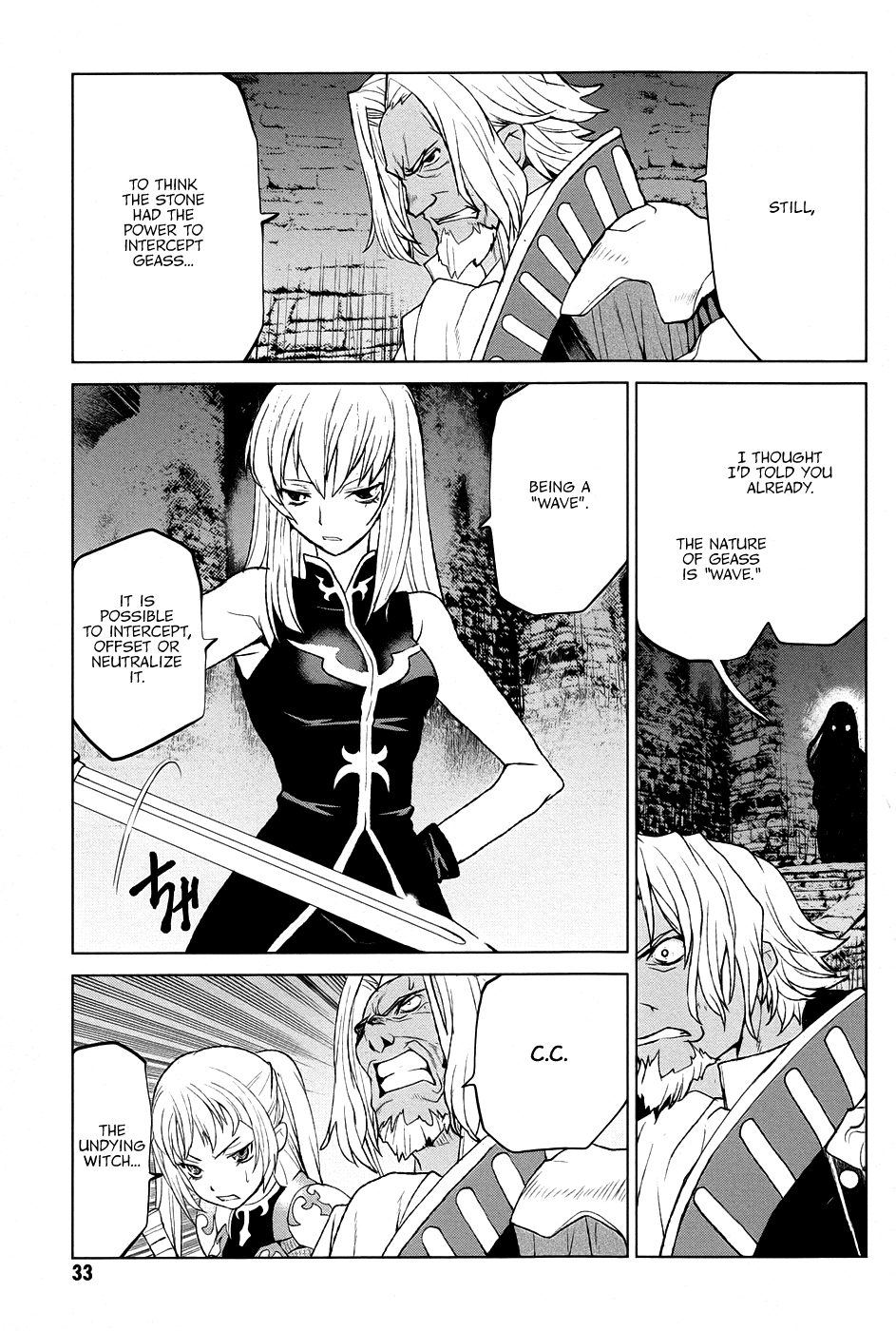 Code Geass - Shikkoku no Renya Chapter 35 page 33 - Chapter 35: The Target is Geass