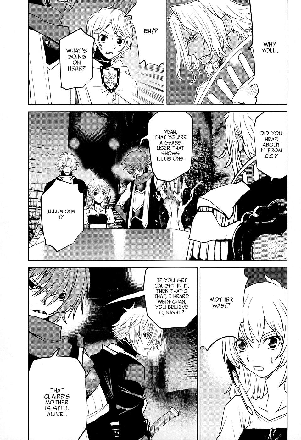 Code Geass - Shikkoku no Renya Chapter 35 page 7 - Chapter 35: The Target is Geass