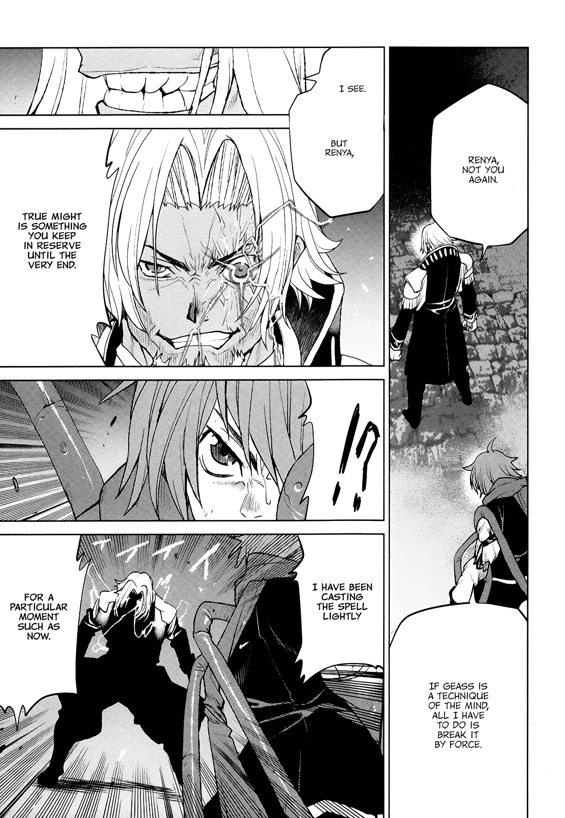 Code Geass - Shikkoku no Renya Chapter 36 page 17 - Chapter 36: In the Name of Domination