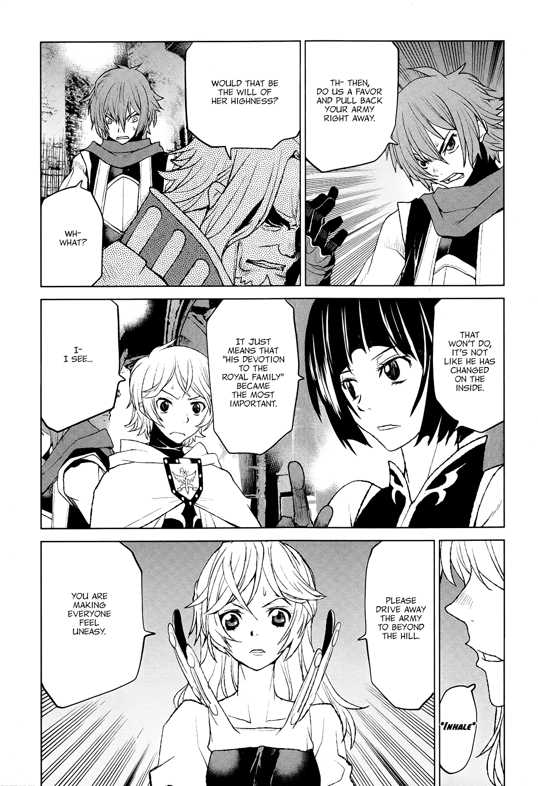 Code Geass - Shikkoku no Renya Chapter 36 page 25 - Chapter 36: In the Name of Domination
