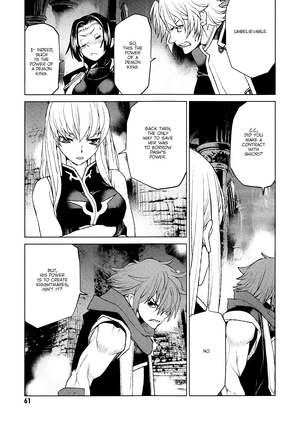 Code Geass - Shikkoku no Renya Chapter 36 page 27 - Chapter 36: In the Name of Domination
