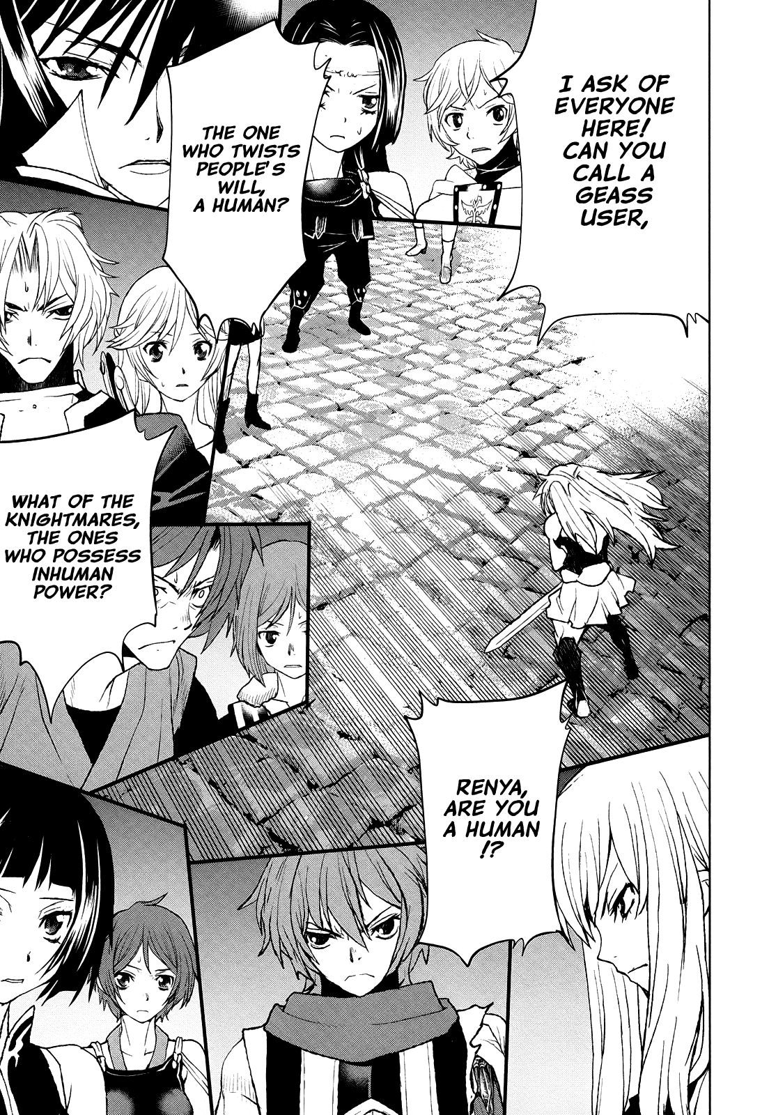 Code Geass - Shikkoku no Renya Chapter 37 page 21 - Chapter 37: The Inexistence in the World
