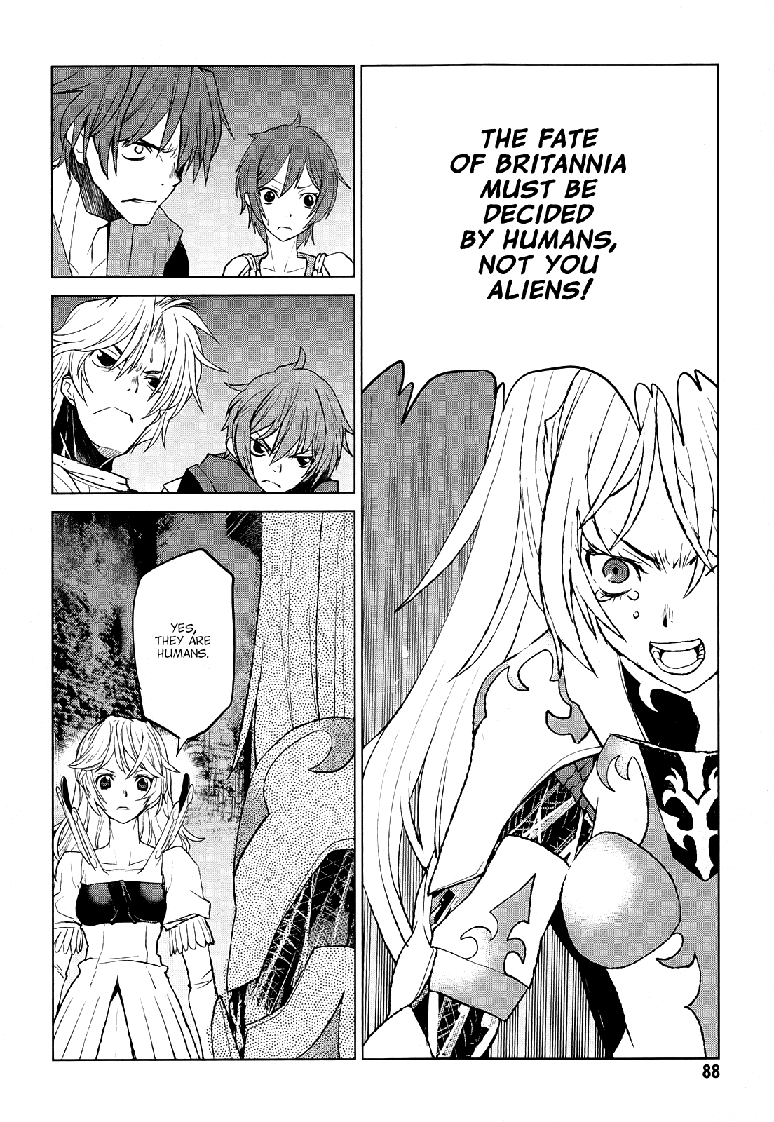 Code Geass - Shikkoku no Renya Chapter 37 page 22 - Chapter 37: The Inexistence in the World