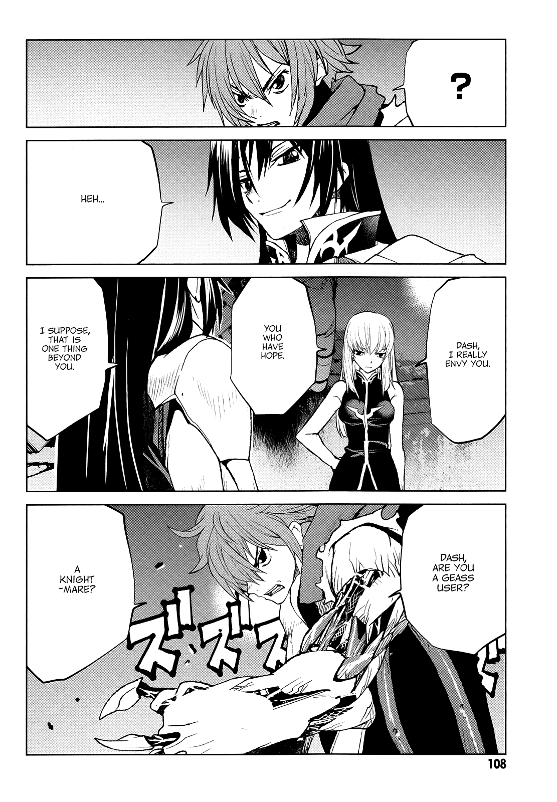 Code Geass - Shikkoku no Renya Chapter 38 page 10 - Chapter 38: The Unqualified Successor Is Wishing for the Truth