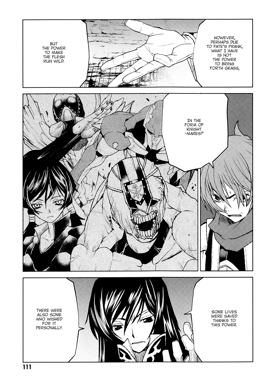 Code Geass - Shikkoku no Renya Chapter 38 page 13 - Chapter 38: The Unqualified Successor Is Wishing for the Truth