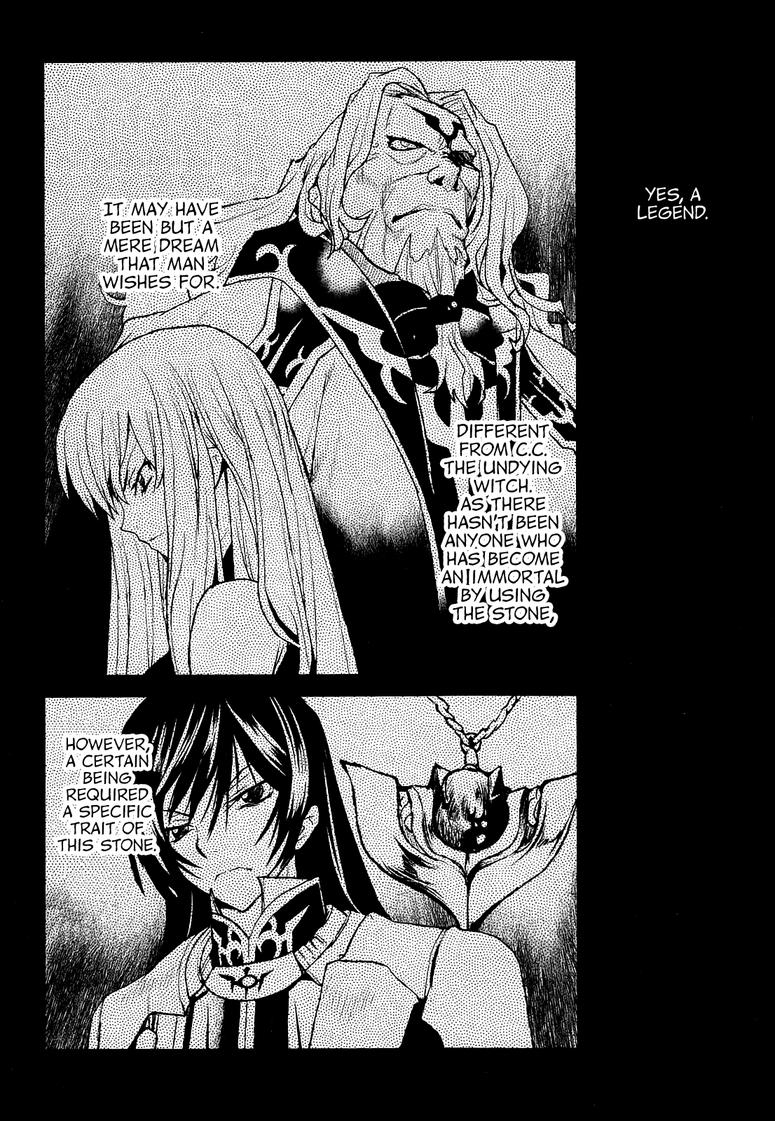 Code Geass - Shikkoku no Renya Chapter 38 page 2 - Chapter 38: The Unqualified Successor Is Wishing for the Truth
