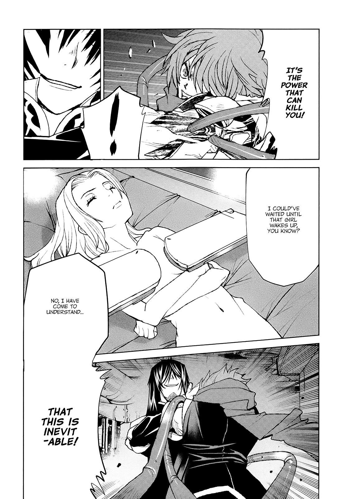 Code Geass - Shikkoku no Renya Chapter 38 page 21 - Chapter 38: The Unqualified Successor Is Wishing for the Truth