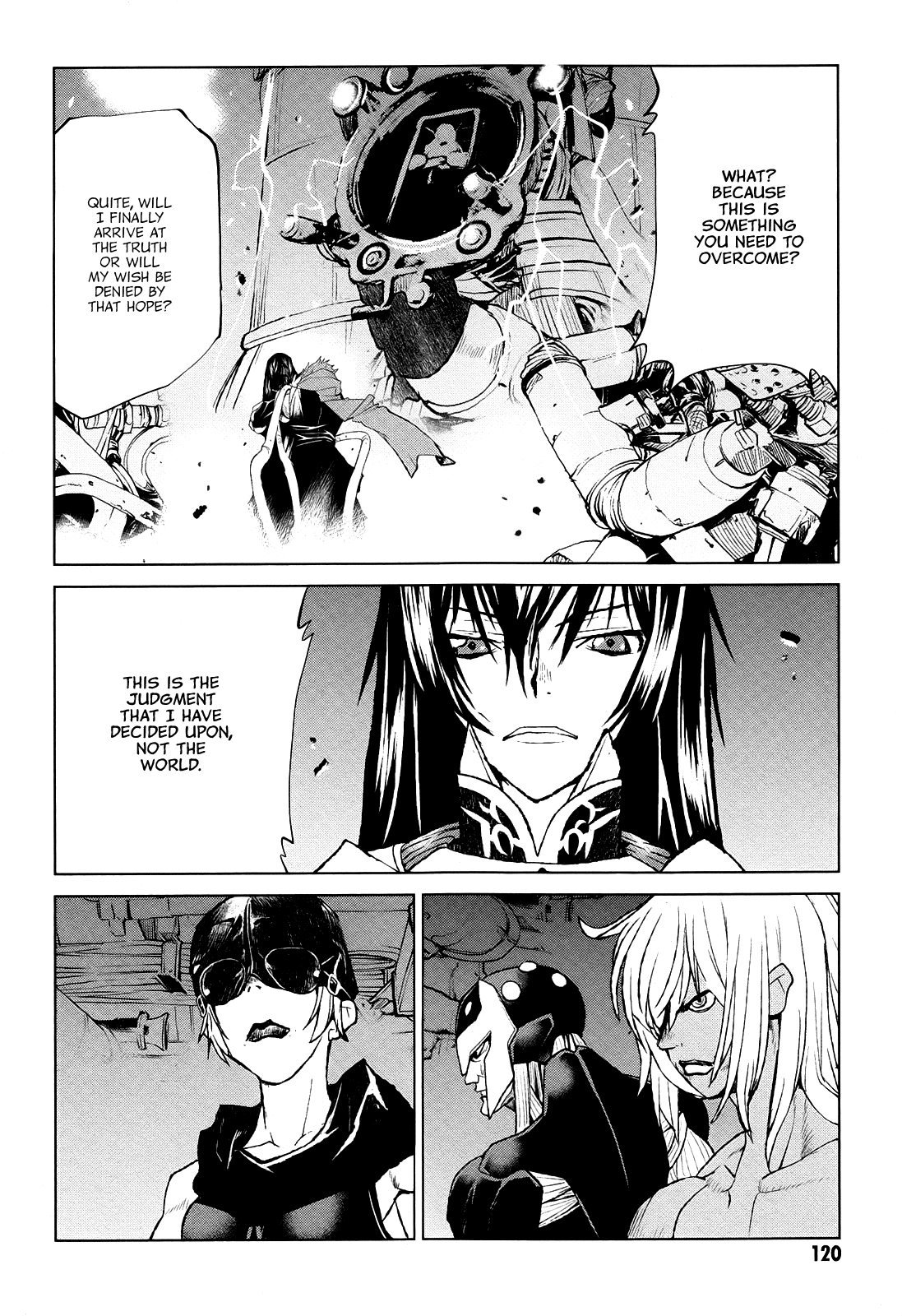 Code Geass - Shikkoku no Renya Chapter 38 page 22 - Chapter 38: The Unqualified Successor Is Wishing for the Truth