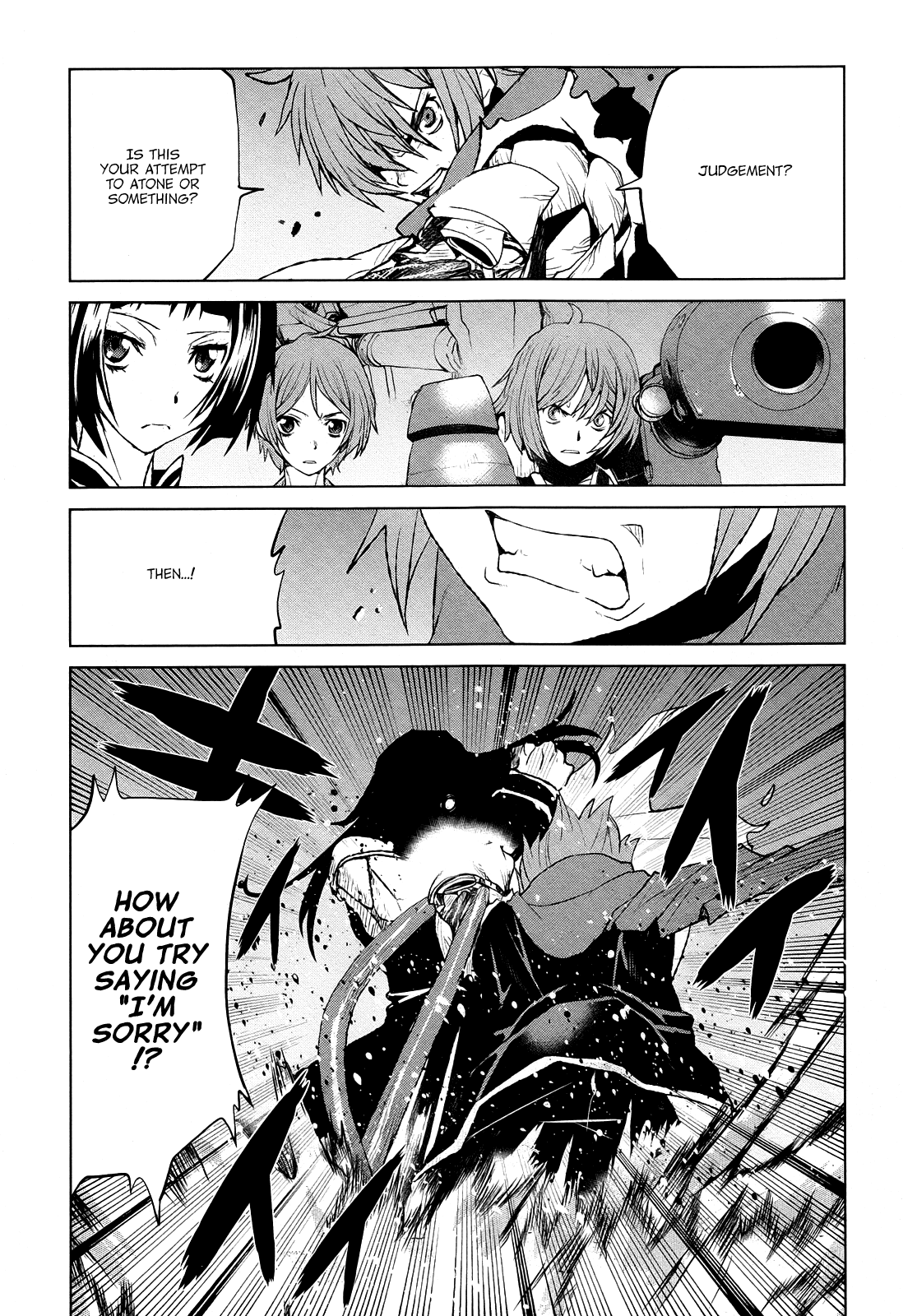 Code Geass - Shikkoku no Renya Chapter 38 page 23 - Chapter 38: The Unqualified Successor Is Wishing for the Truth