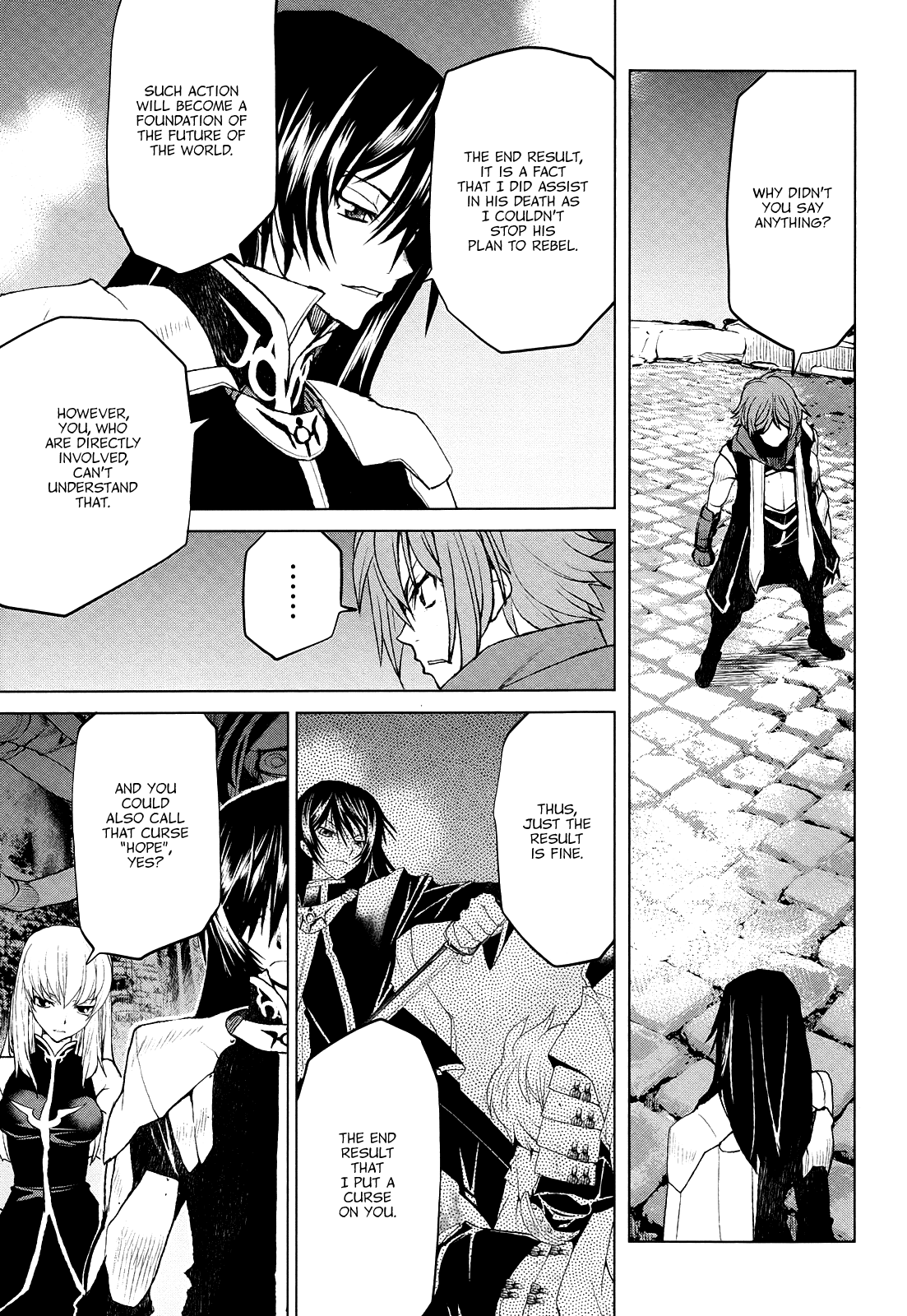 Code Geass - Shikkoku no Renya Chapter 38 page 9 - Chapter 38: The Unqualified Successor Is Wishing for the Truth