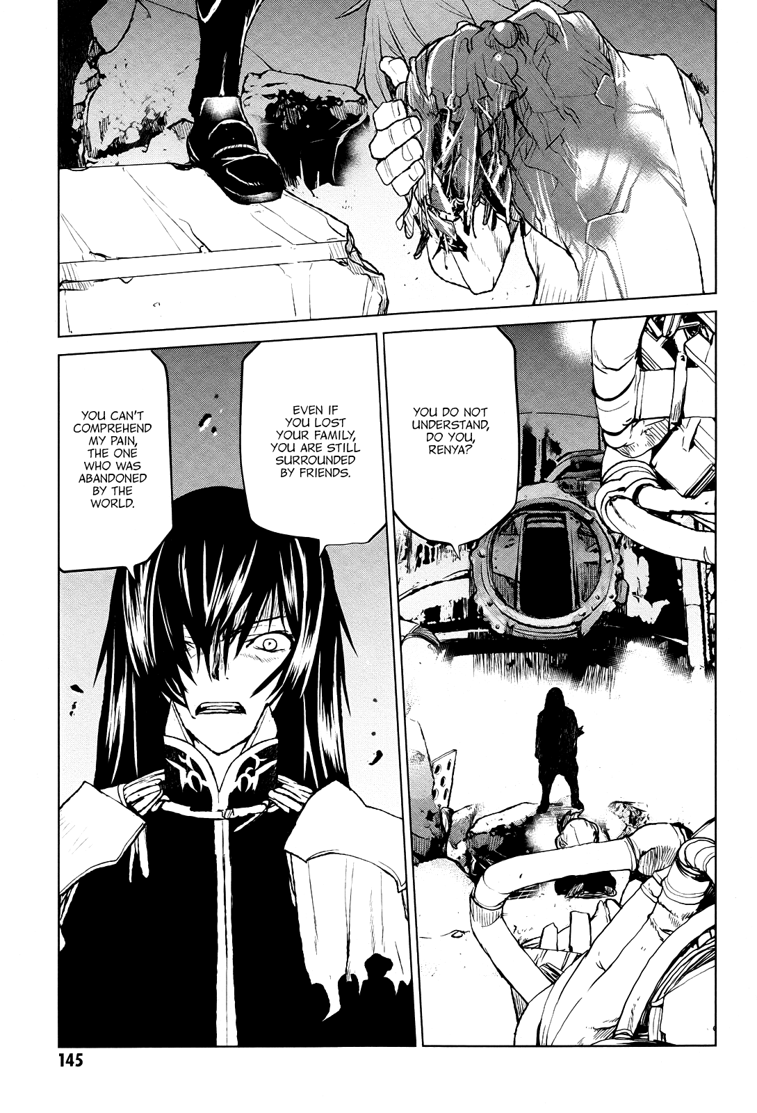 Code Geass - Shikkoku no Renya Chapter 39 page 15 - Chapter 39: The Abandoned Renya is Wishing for the World