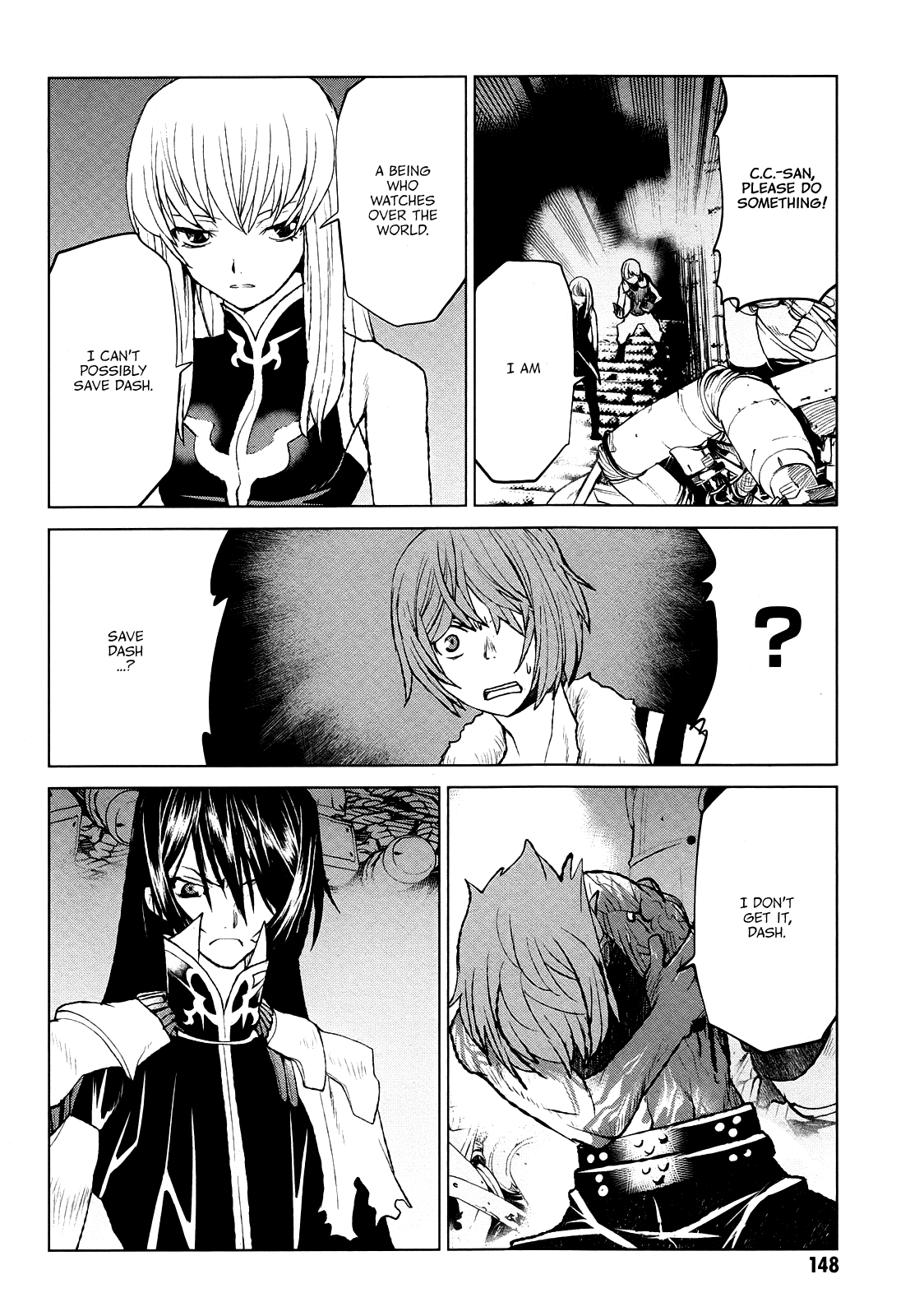 Code Geass - Shikkoku no Renya Chapter 39 page 18 - Chapter 39: The Abandoned Renya is Wishing for the World