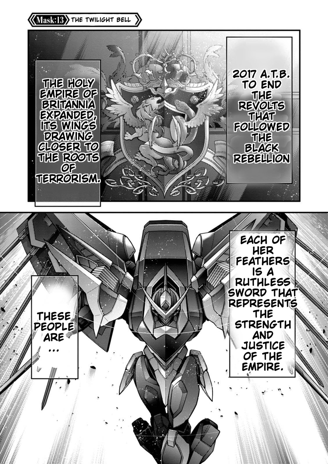Code Geass - Soubou no Oz Chapter 13 page 6 - Chapter 13: The Twilight Bell