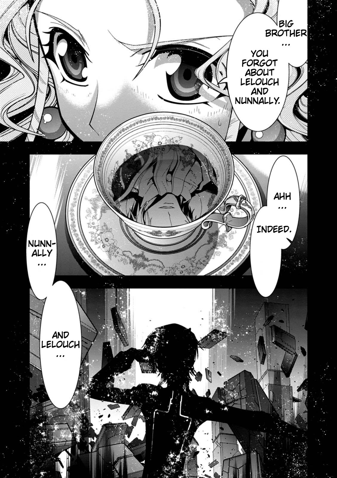 Code Geass - Soubou no Oz Chapter 14 page 3 - Chapter 14: The Murder Weapon Hidden in the Garden (part 1)