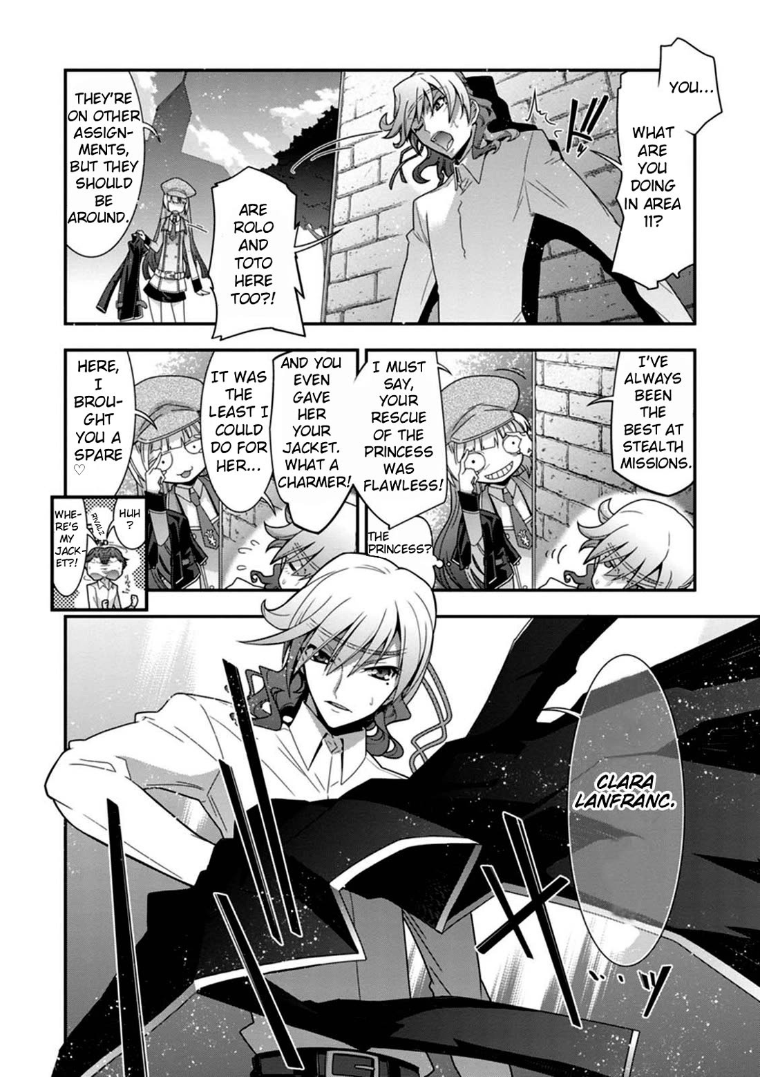 Code Geass - Soubou no Oz Chapter 16 page 10 - Chapter 16: The murder weapon hidden in the garden (Conclusion)