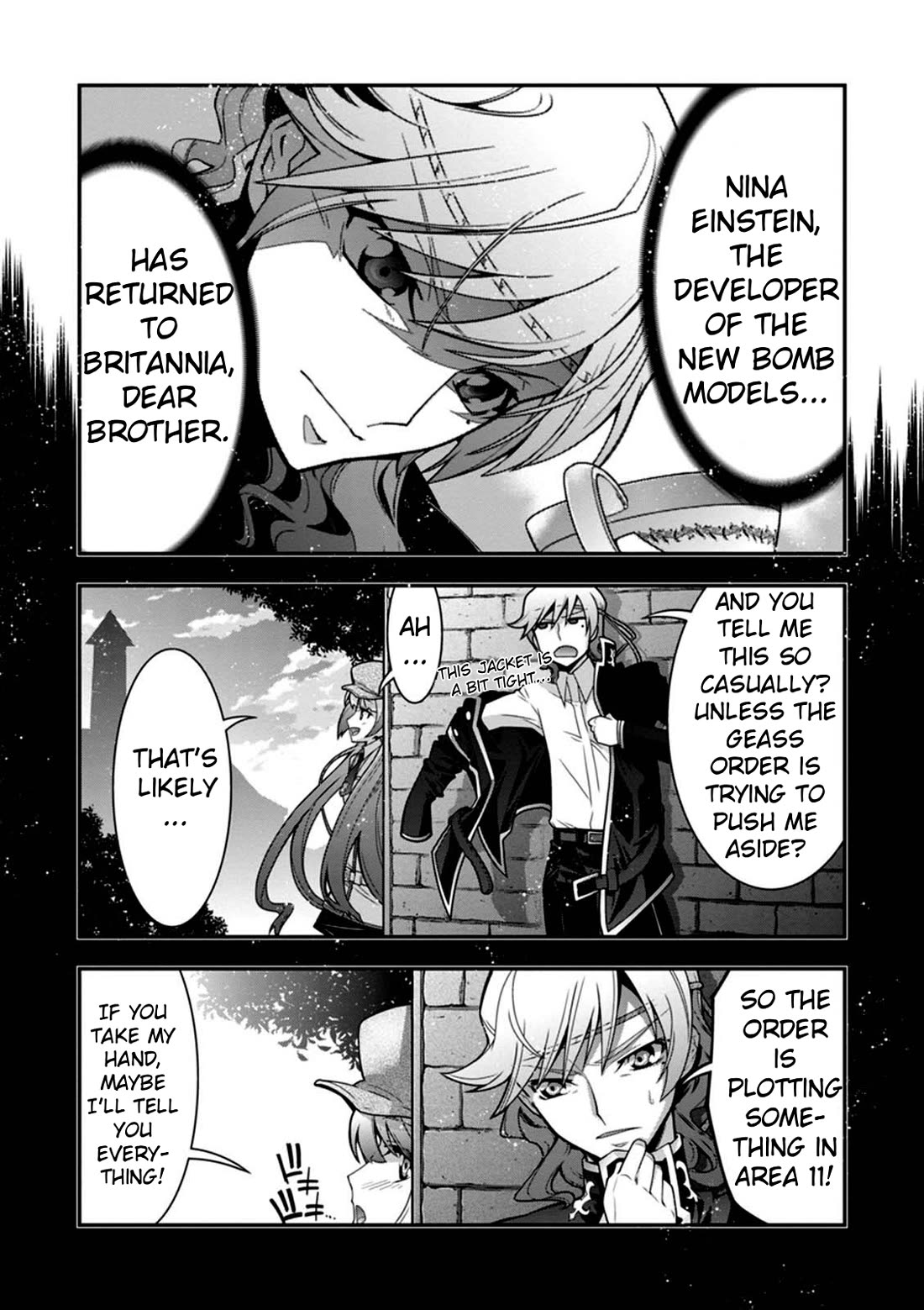 Code Geass - Soubou no Oz Chapter 16 page 32 - Chapter 16: The murder weapon hidden in the garden (Conclusion)