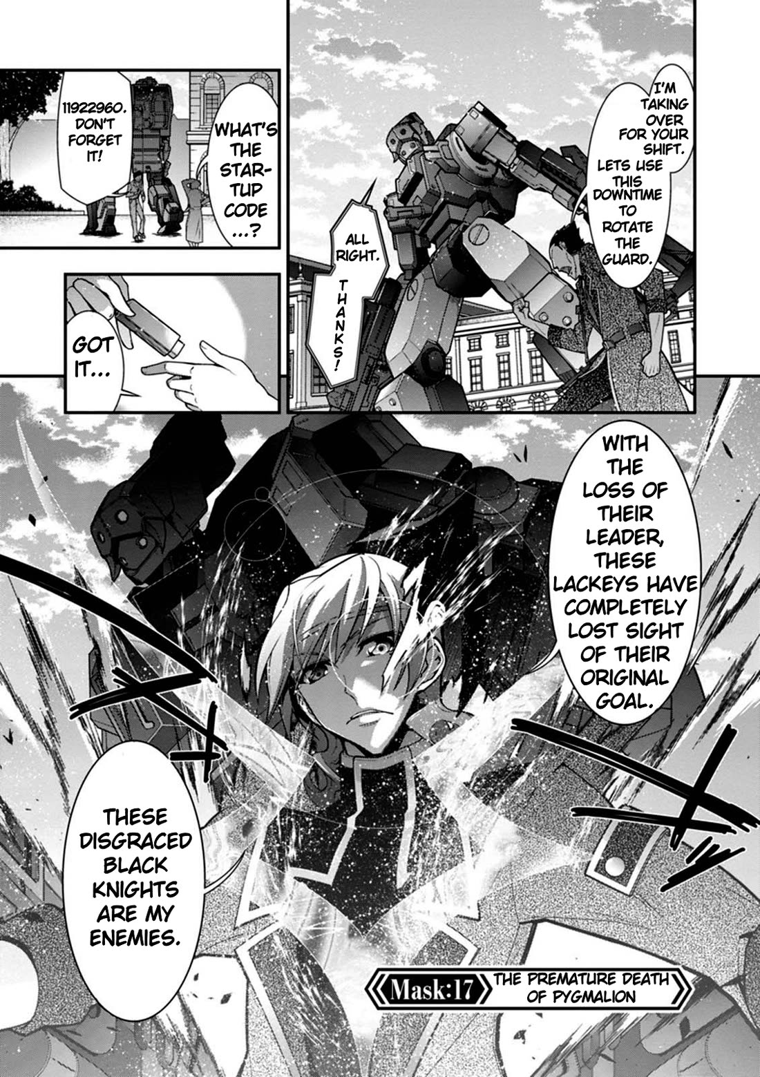 Code Geass - Soubou no Oz Chapter 17 page 1 - Chapter 17: The Premature Death of Pygmalion