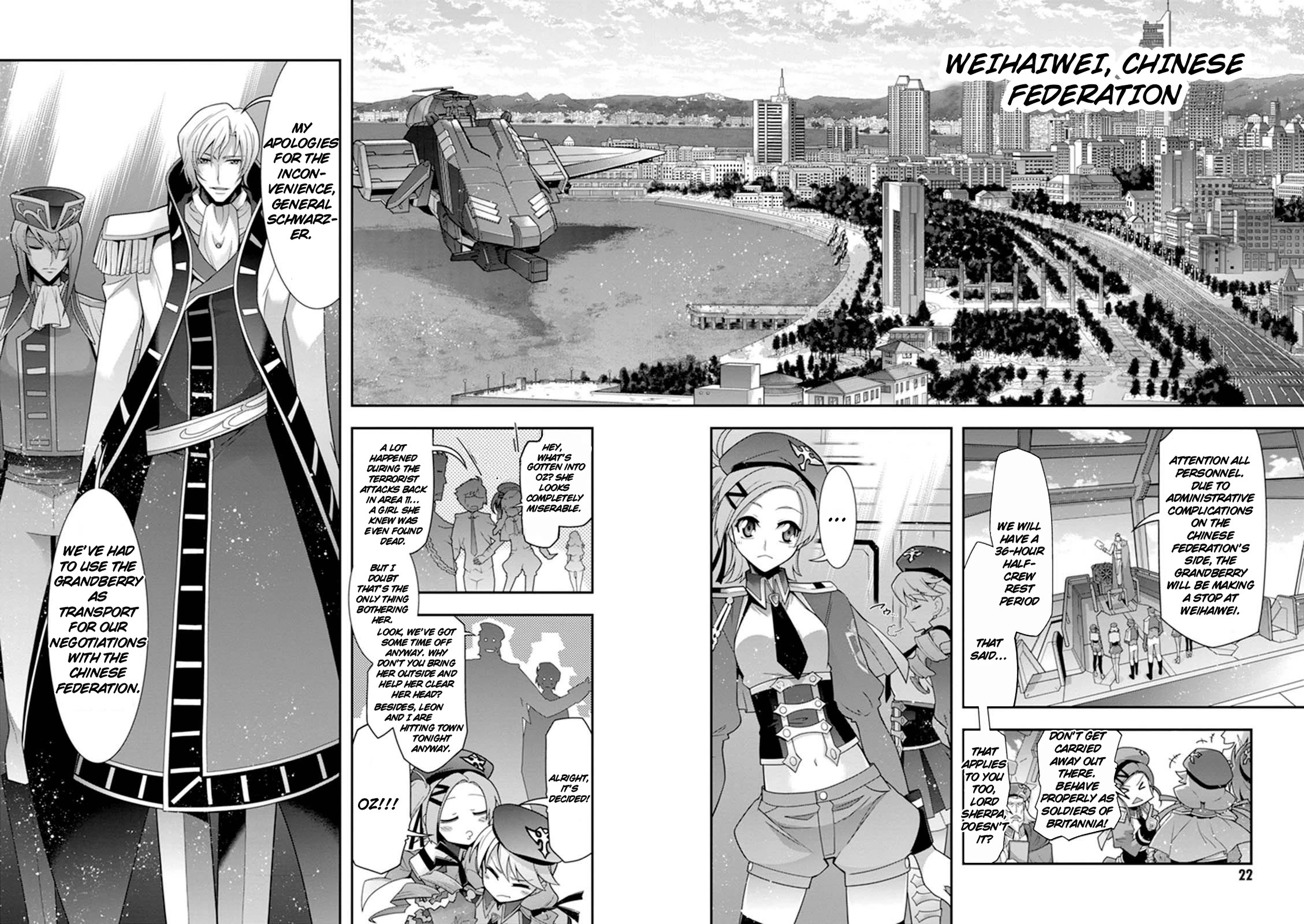 Code Geass - Soubou no Oz Chapter 18 page 20 - Chapter 18: Curtain of Intermission