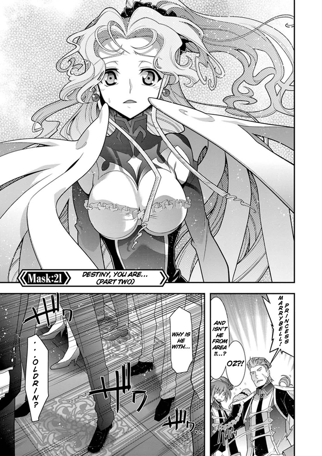 Code Geass - Soubou no Oz Chapter 21 page 1 - Chapter 21: Destiny, you are... (Part Two)
