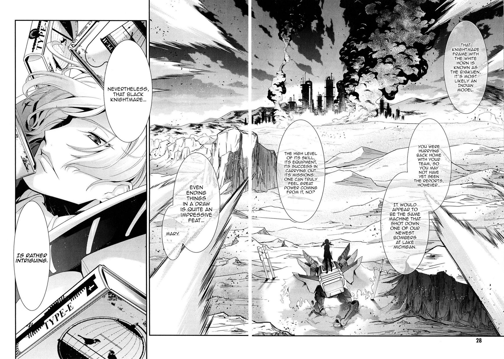 Code Geass - Soubou no Oz Chapter 4 page 31 - Chapter 4: Mask 04: Soar over the Cloudy Capital, Falcon -First Part-