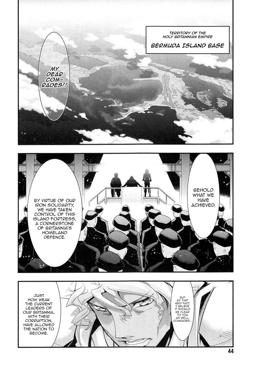 Code Geass - Soubou no Oz Chapter 4 page 46 - Chapter 4: Mask 04: Soar over the Cloudy Capital, Falcon -First Part-
