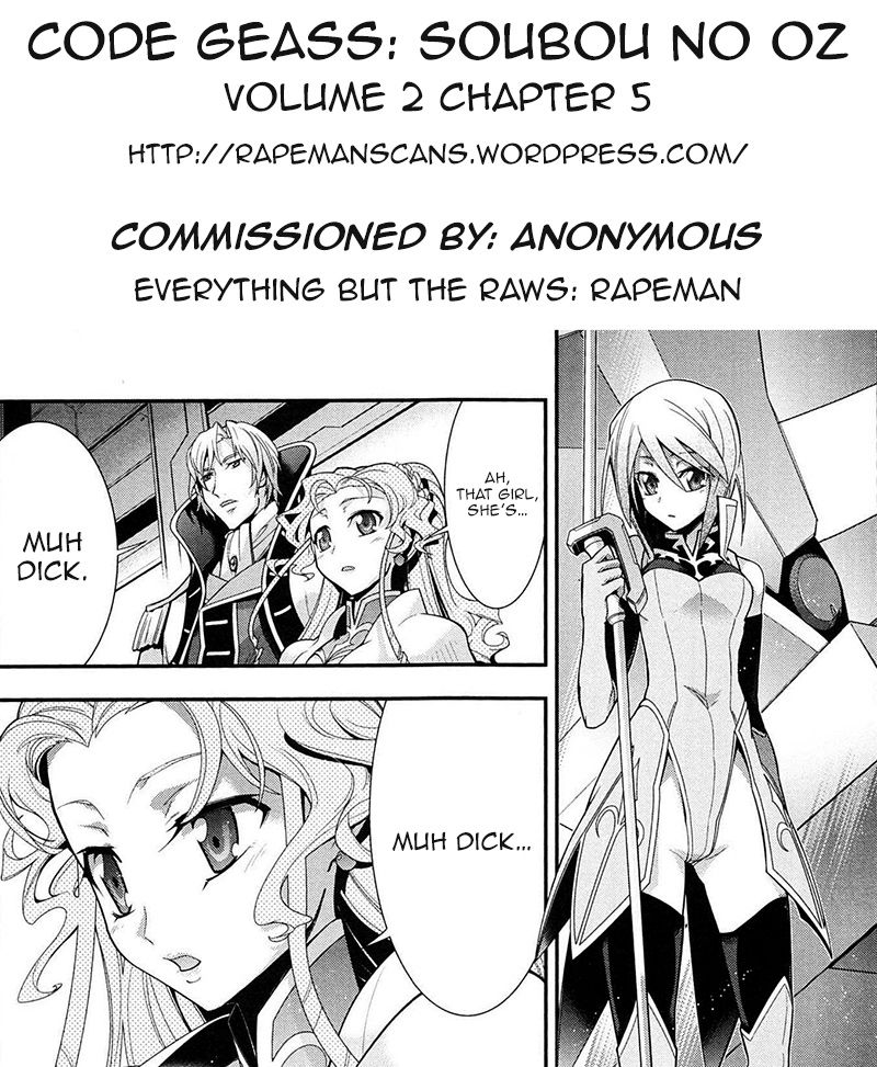 Code Geass - Soubou no Oz Chapter 5 page 49 - Chapter 5: Mask 05: Soar over the Cloudy Capital, Falcon -Second Part-