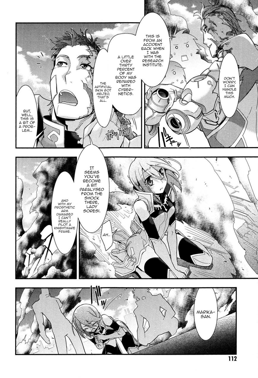 Code Geass - Soubou no Oz Chapter 6 page 14 - Chapter 6: Mask 06: Soar over the Cloudy Capital, Falcon -Third Part-