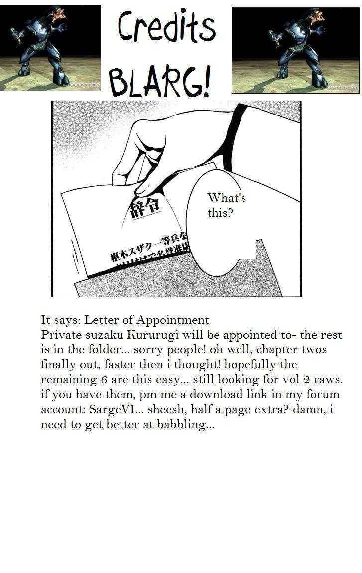 Code Geass: Suzaku of the Counterattack Chapter 2 page 65 - Chapter 2