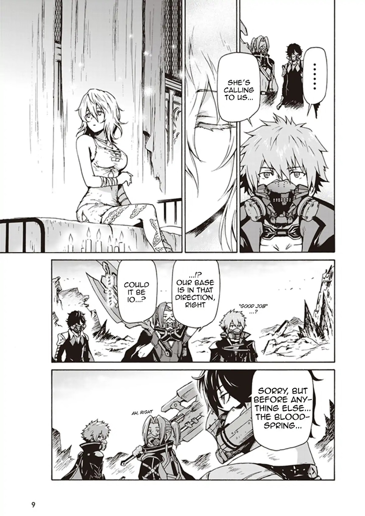 CODE VEIN -Memory Echoes- Chapter 1 page 10 - Chapter 1: Circulatory Prison
