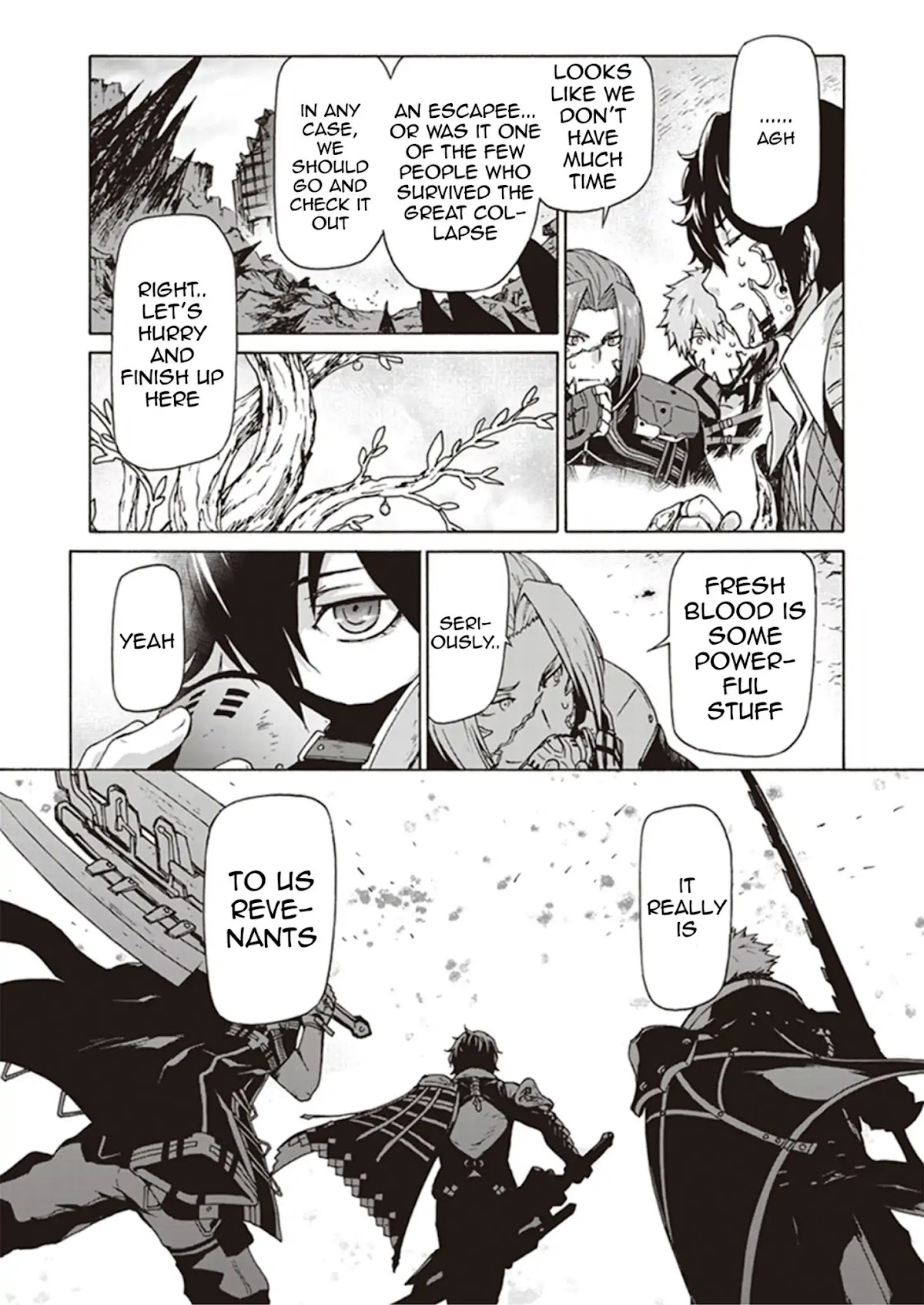 CODE VEIN -Memory Echoes- Chapter 1 page 14 - Chapter 1: Circulatory Prison