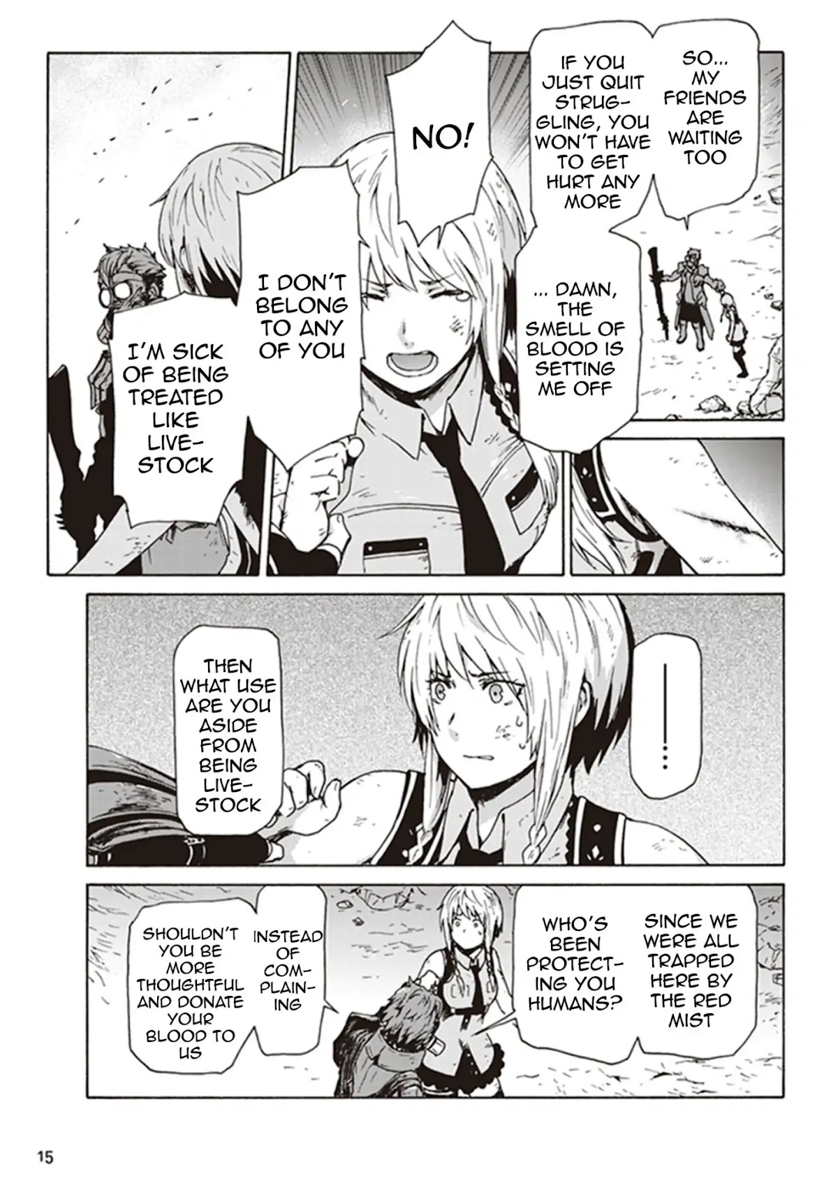 CODE VEIN -Memory Echoes- Chapter 1 page 16 - Chapter 1: Circulatory Prison