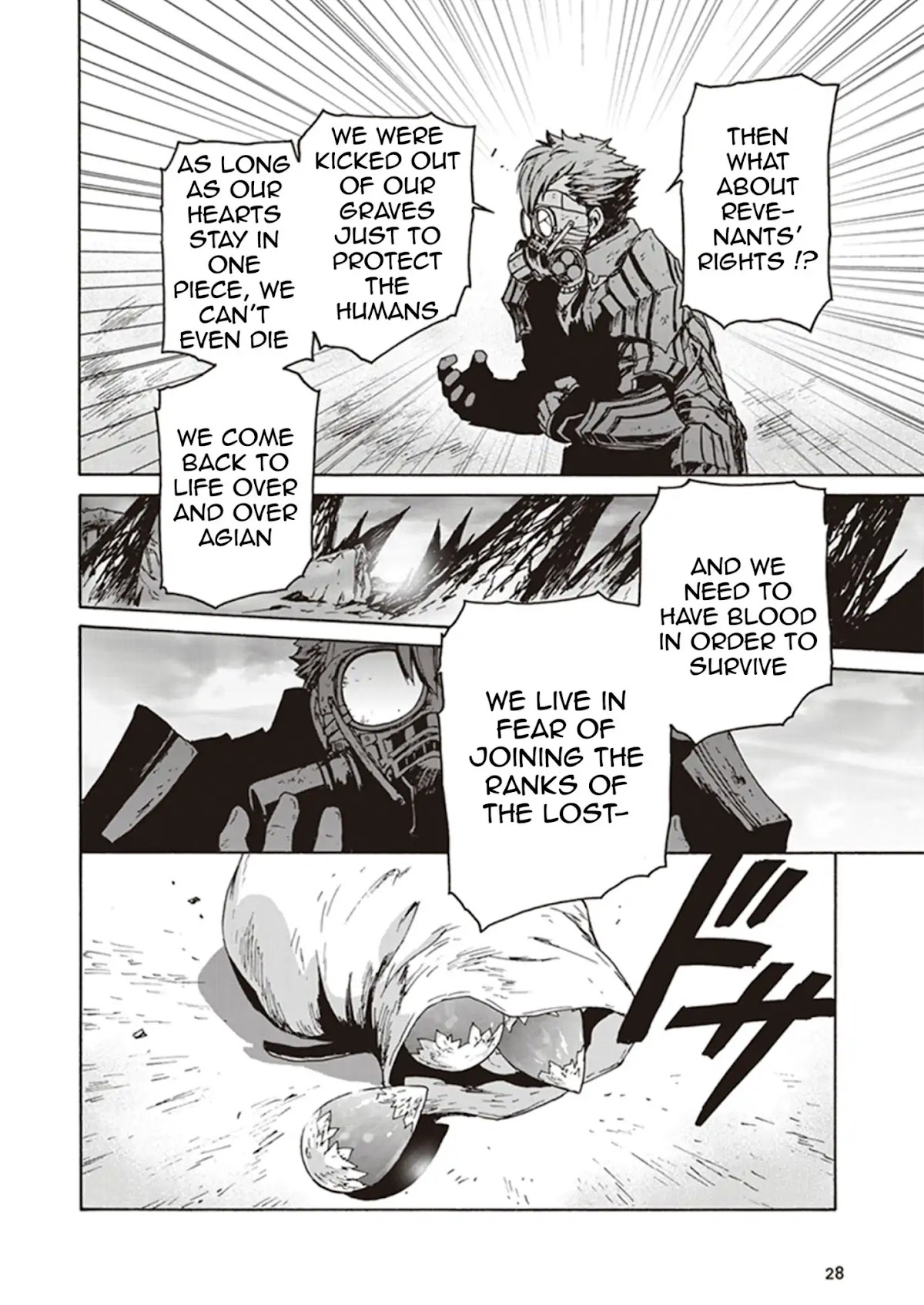 CODE VEIN -Memory Echoes- Chapter 1 page 28 - Chapter 1: Circulatory Prison