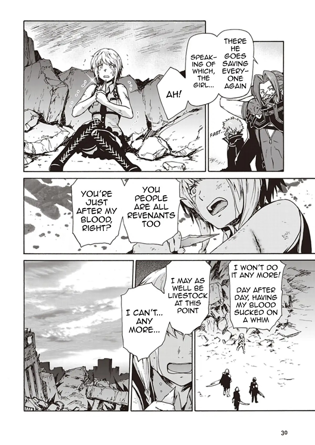 CODE VEIN -Memory Echoes- Chapter 1 page 30 - Chapter 1: Circulatory Prison