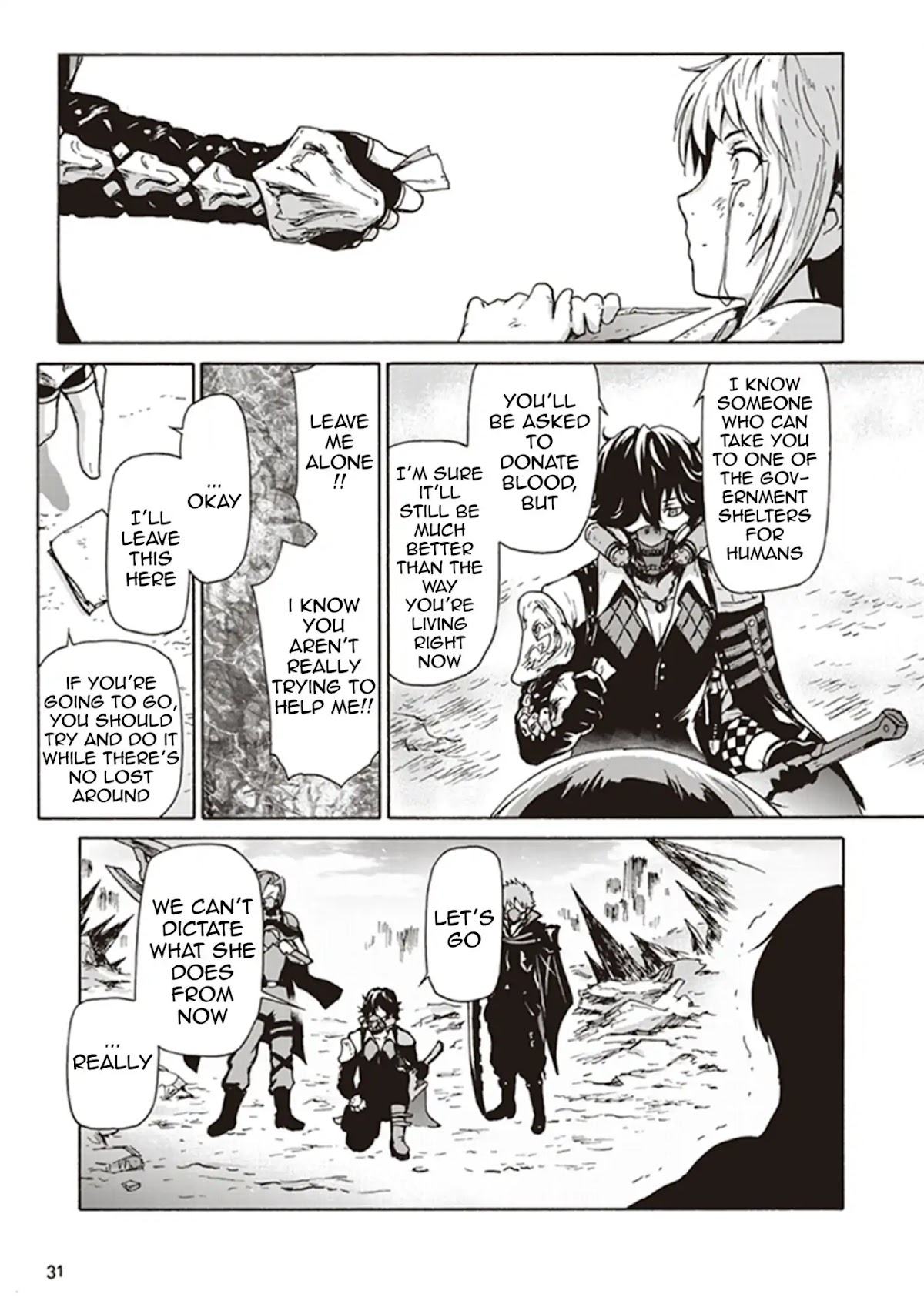 CODE VEIN -Memory Echoes- Chapter 1 page 31 - Chapter 1: Circulatory Prison