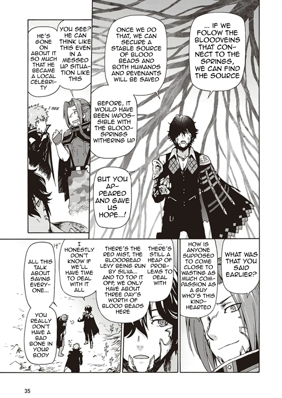 CODE VEIN -Memory Echoes- Chapter 1 page 35 - Chapter 1: Circulatory Prison