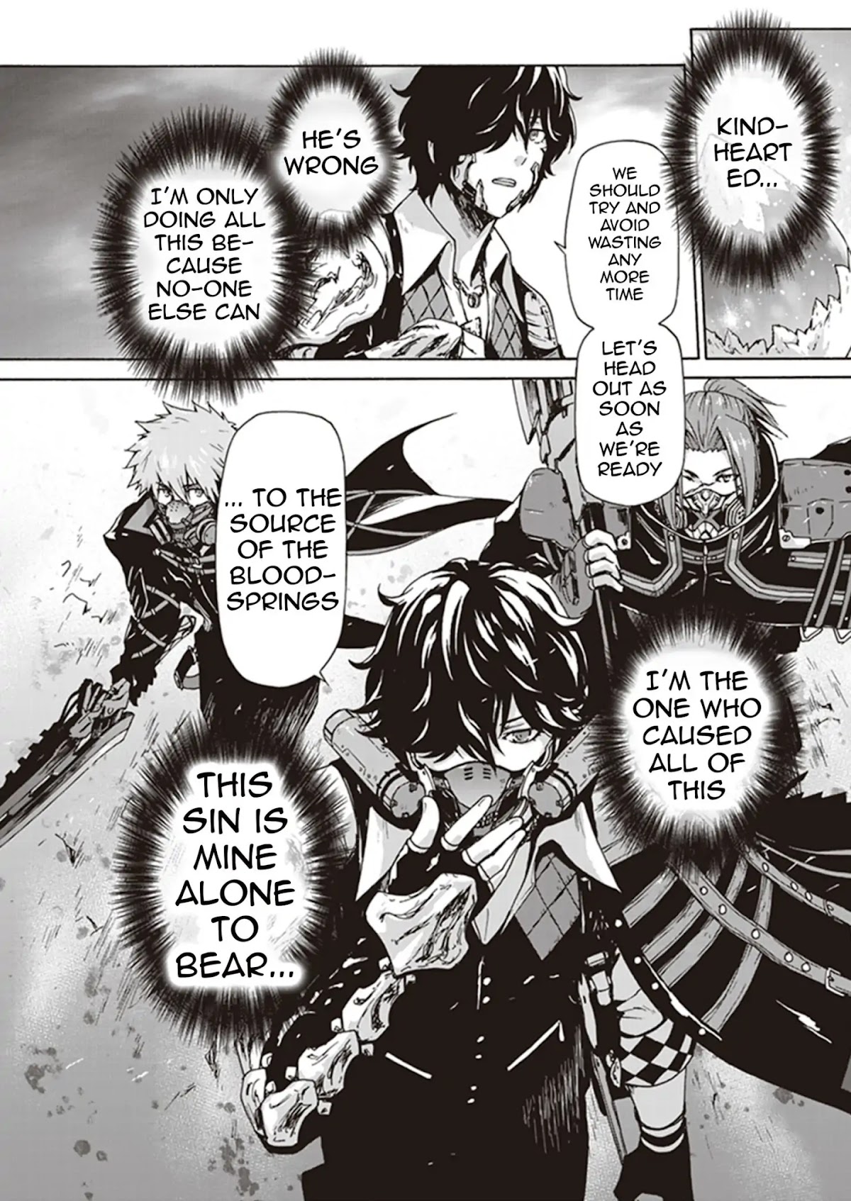 CODE VEIN -Memory Echoes- Chapter 1 page 36 - Chapter 1: Circulatory Prison