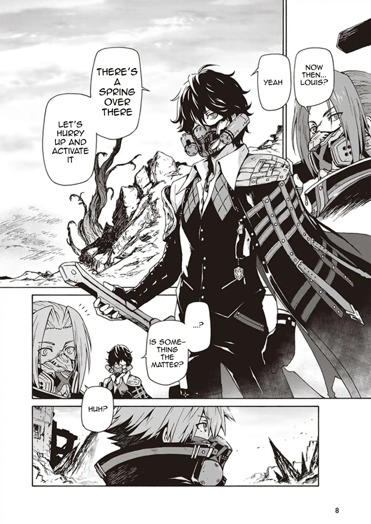 CODE VEIN -Memory Echoes- Chapter 1 page 9 - Chapter 1: Circulatory Prison